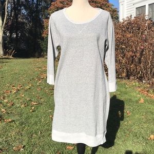 GUC J. Crew grey sweatshirt dress